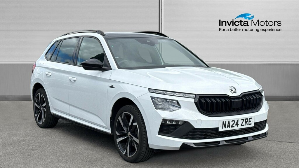Skoda Kamiq Monte Carlo White