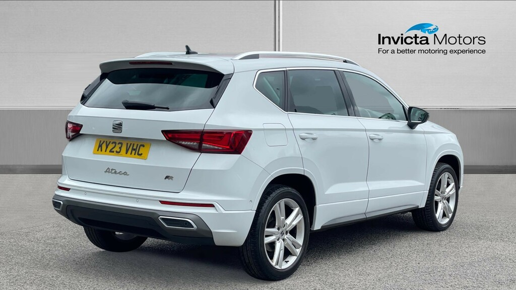 Seat Ateca Fr White #3