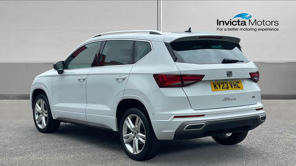 Seat Ateca Fr White #5