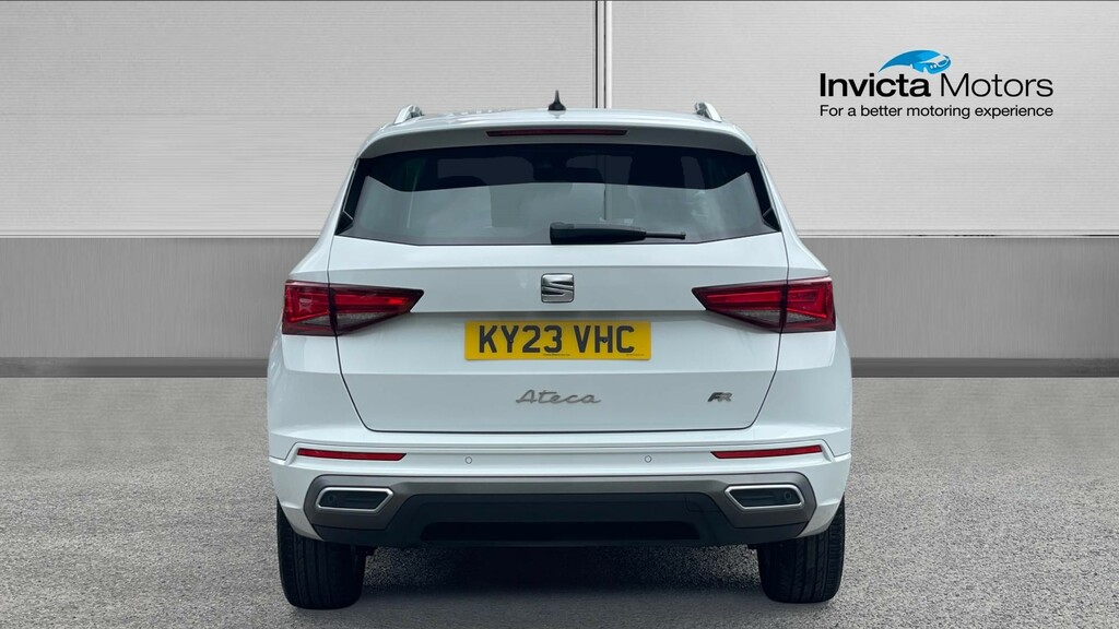 Seat Ateca Fr White #4
