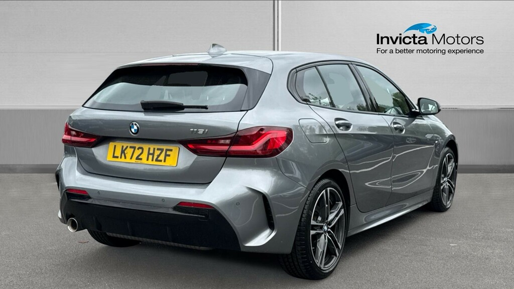 BMW 1 Series M Sport LK72HZF Grey #3