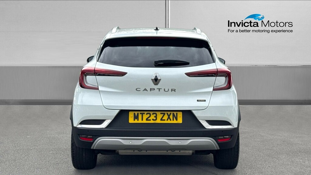 Renault Captur Techno MT23ZXN White #4