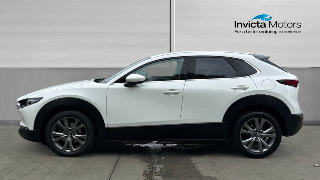 Mazda CX-30 Hatchback MT71BWU White #6