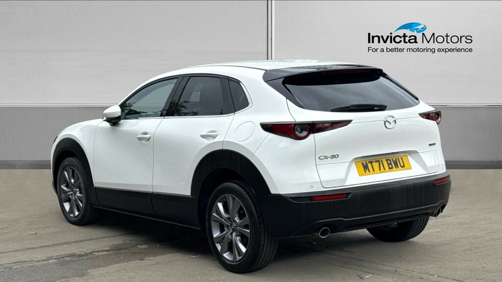 Mazda CX-30 Hatchback MT71BWU White #5