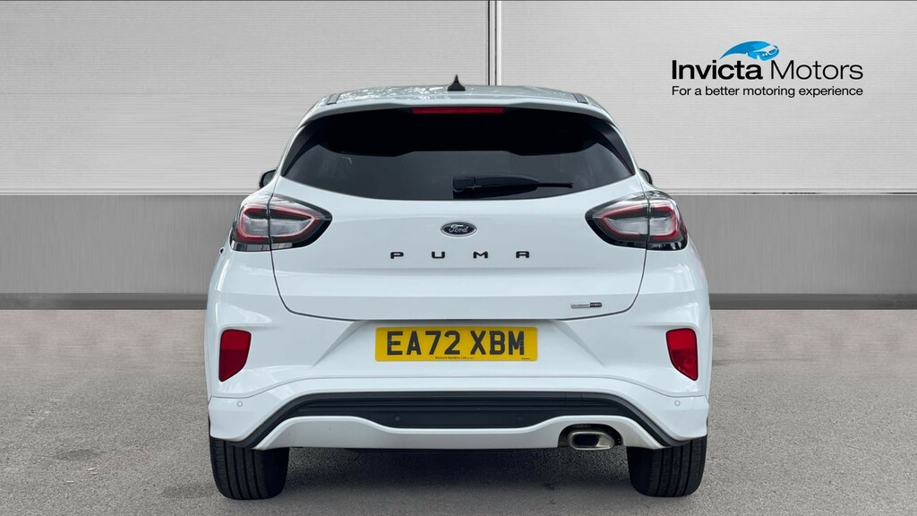 Ford Puma St-line EA72XBM White #4
