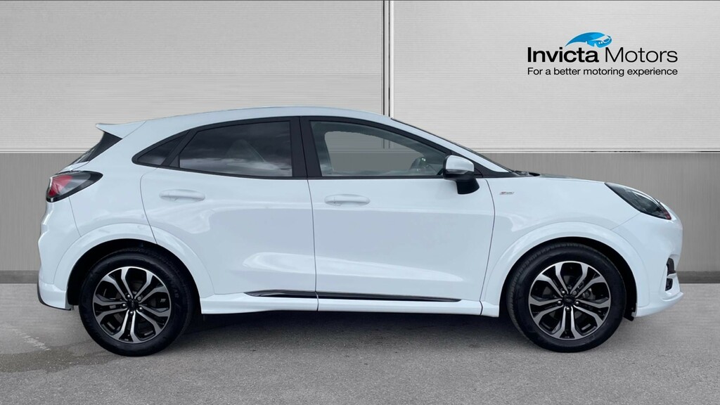 Ford Puma St-line EA72XBM White #2