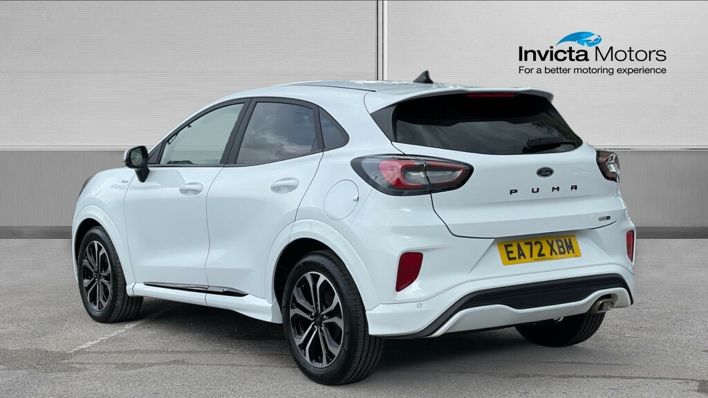 Ford Puma St-line EA72XBM White #5