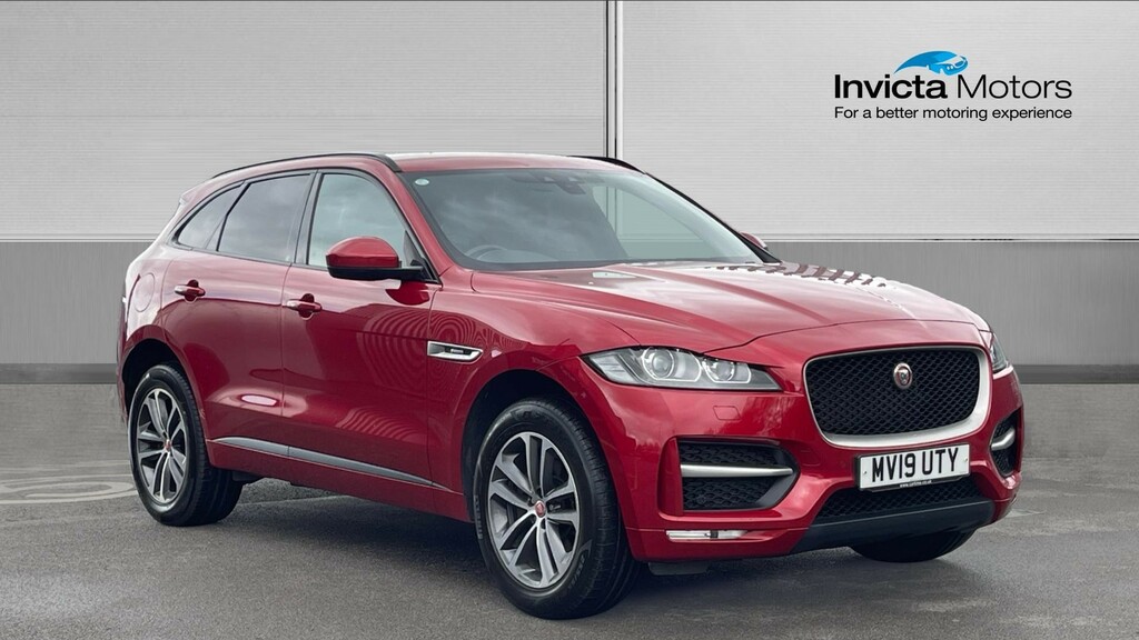 Jaguar F-Pace R-sport Red
