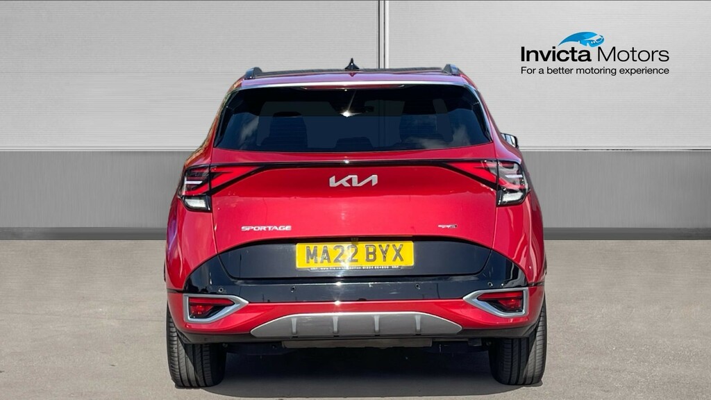 Kia Sportage Gt-line S MA22BYX Red #4