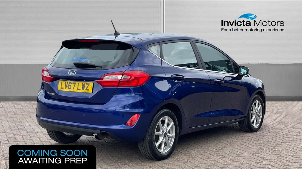 Ford Fiesta Zetec Blue #4
