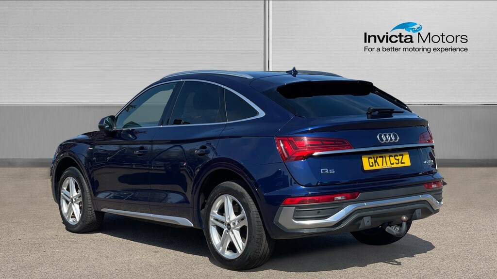 Audi Q5 S Line GK71CSZ Blue #5