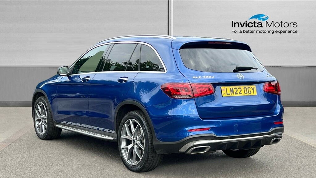 Mercedes-Benz GLC Class 4Matic Amg Line Premium LM22OGY Blue #5