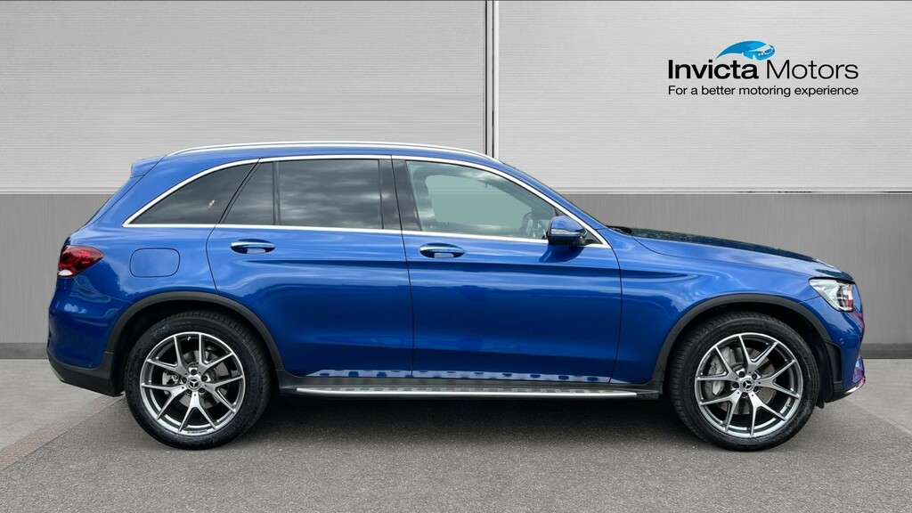 Mercedes-Benz GLC Class 4Matic Amg Line Premium LM22OGY Blue #2