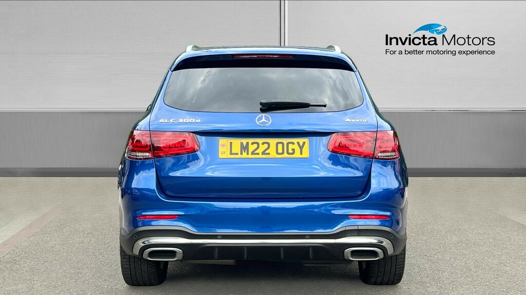 Mercedes-Benz GLC Class 4Matic Amg Line Premium LM22OGY Blue #4