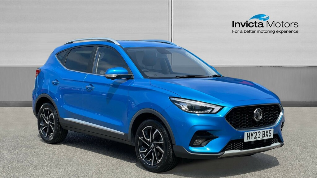 MG ZS Exclusive Blue