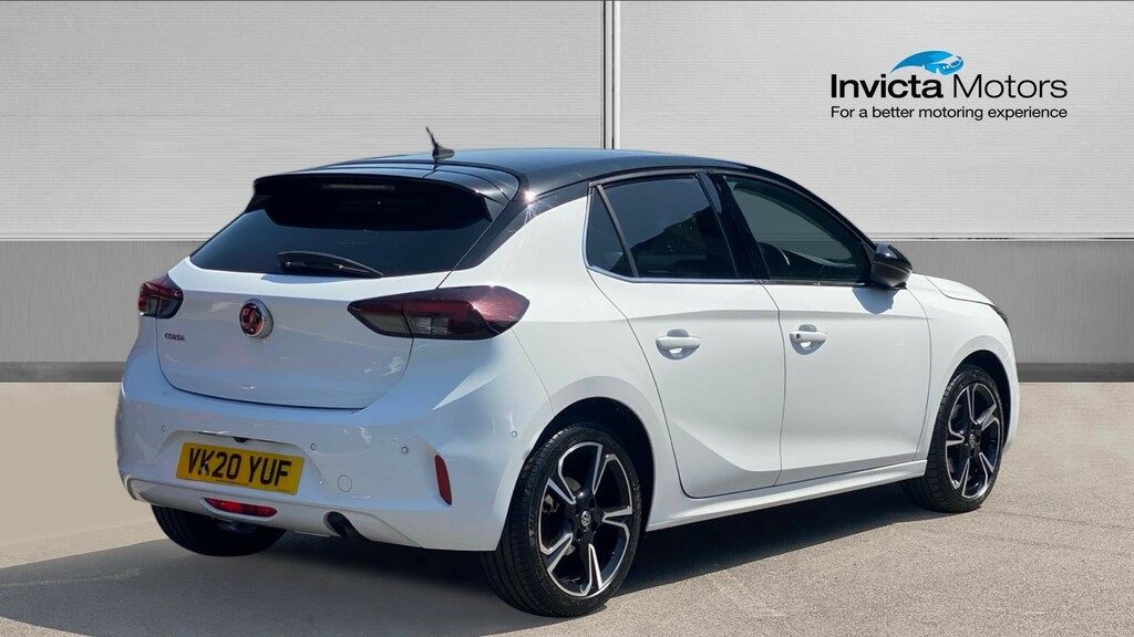 Vauxhall Corsa Elite Nav Premium VK20YUF White #3
