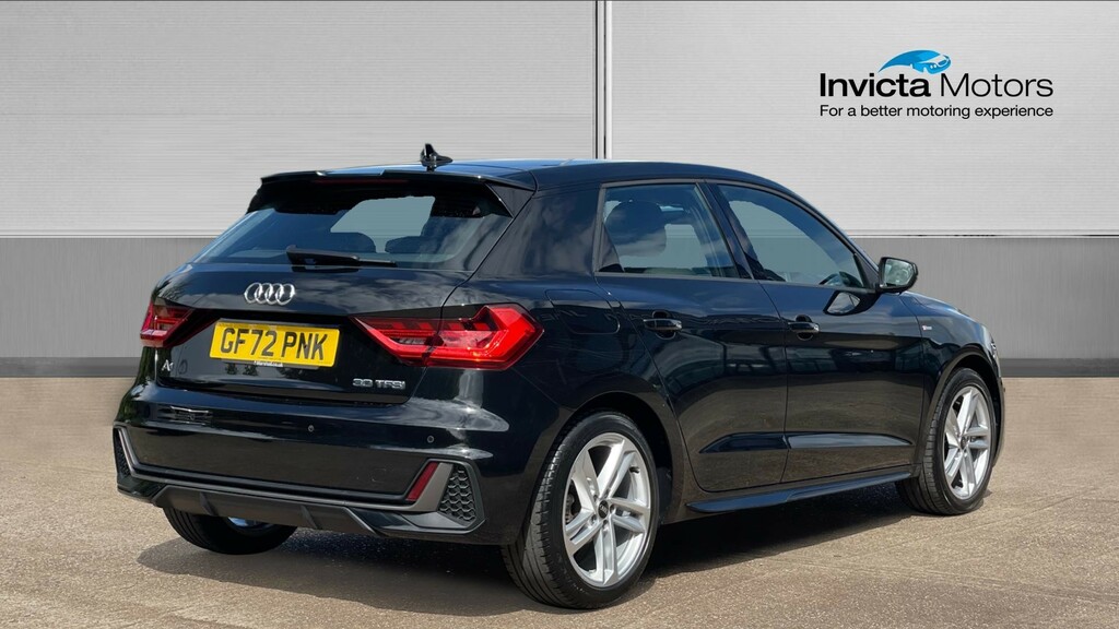 Audi A1 S Line GF72PNK Black #3