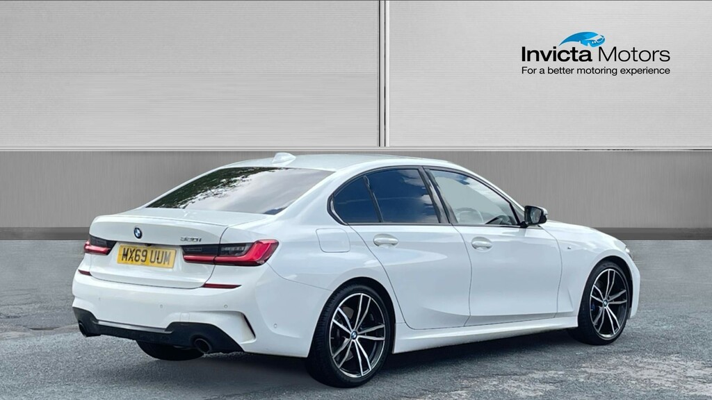 BMW 3 Series M Sport MX69UUM White #3