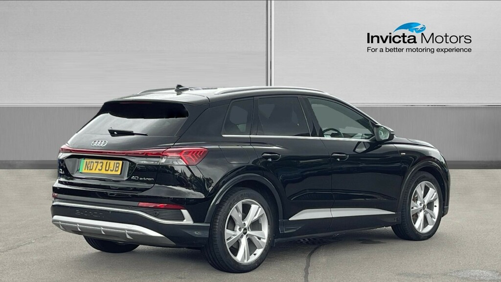 Audi Q4 E Tron S Line ND73UJB Black #3