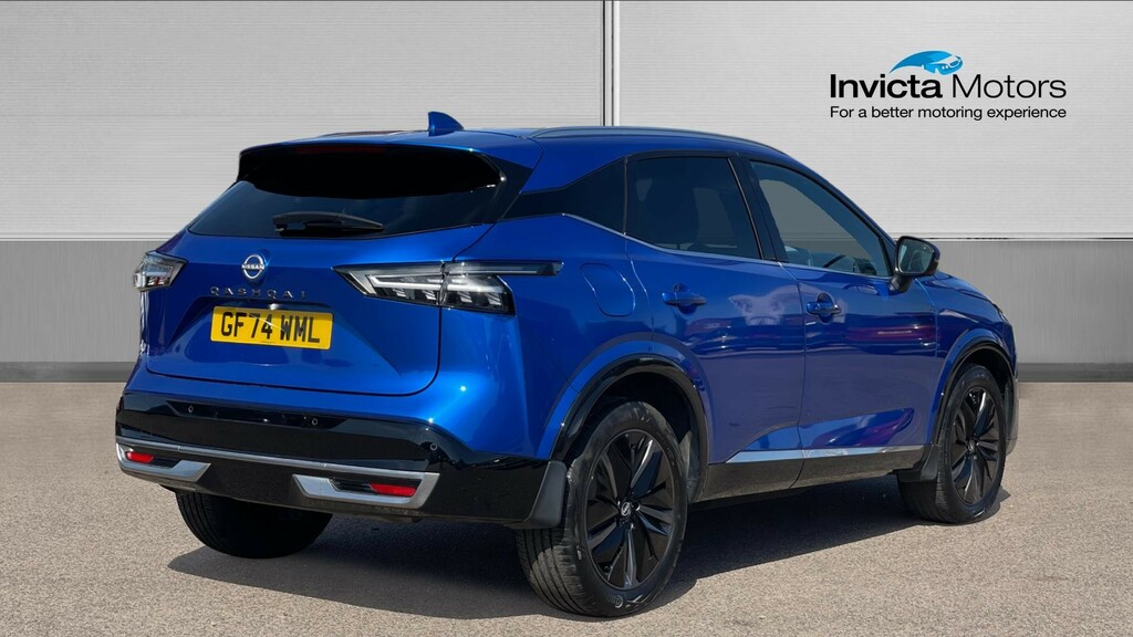 Nissan Qashqai Tekna Blue #3