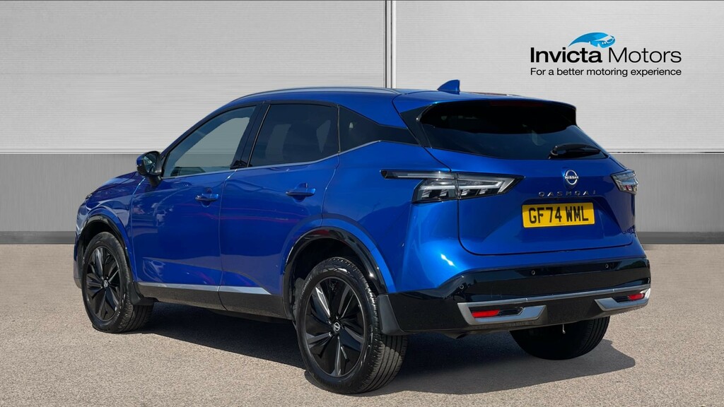 Nissan Qashqai Tekna Blue #5