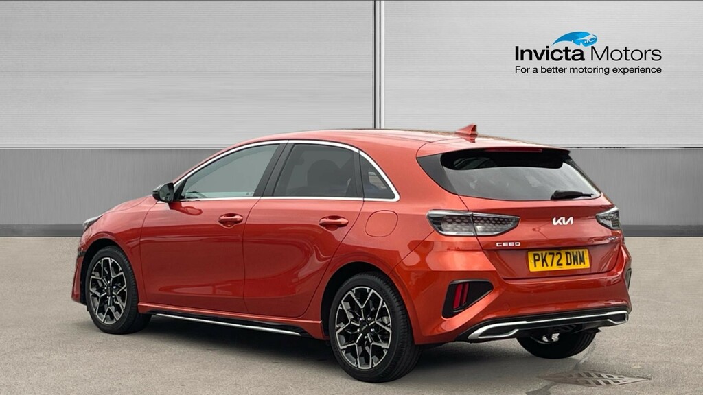 Kia Ceed Gt-line Orange #5