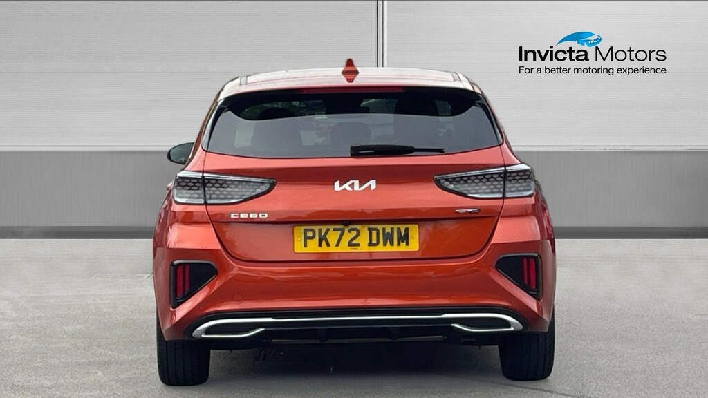 Kia Ceed Gt-line Orange #4