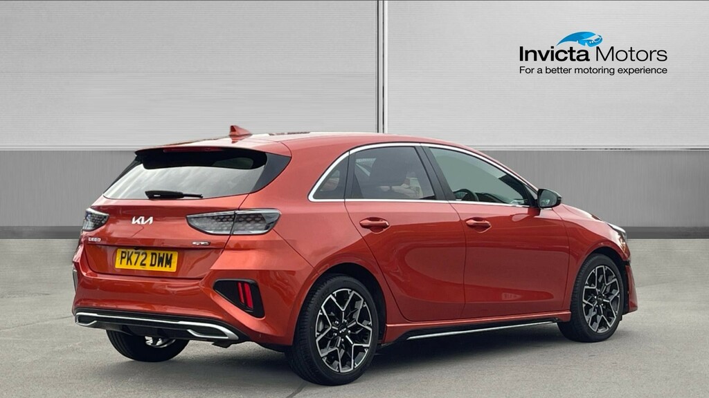 Kia Ceed Gt-line Orange #3