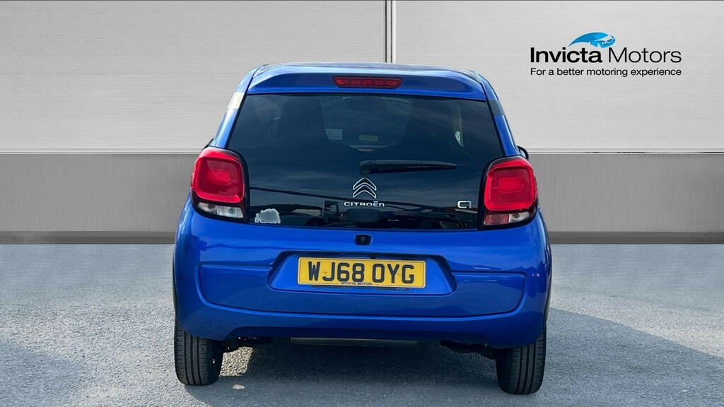 Citroen C1 Urban Ride WJ68OYG Blue #4