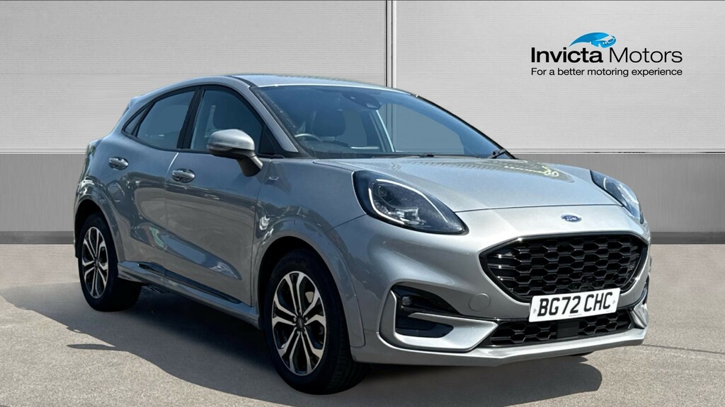 Ford Puma St-line Silver