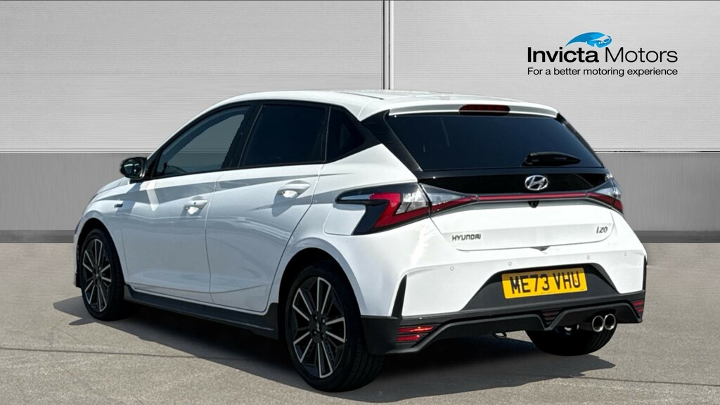 Hyundai I20 N Line ME73VHU White #5