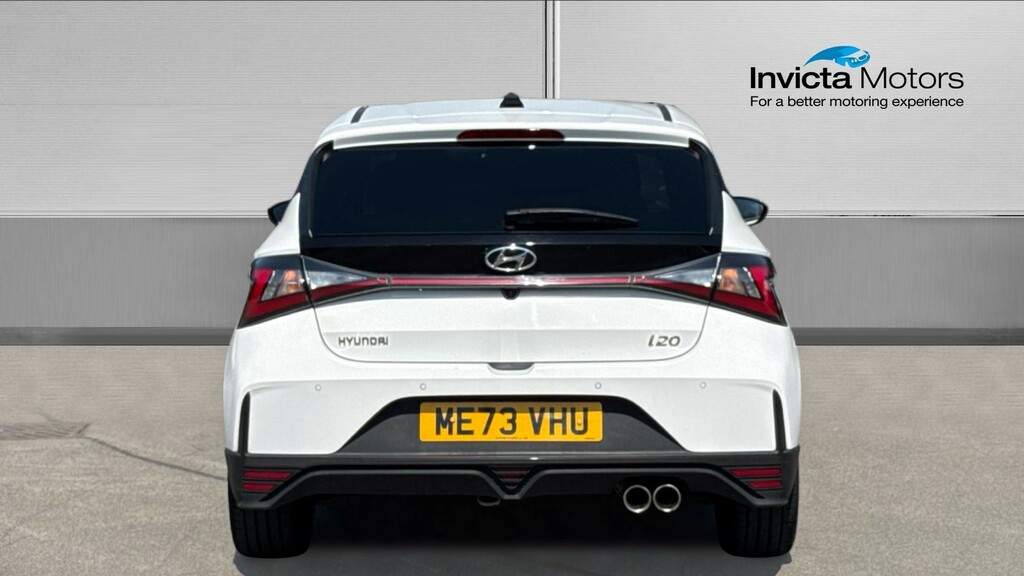 Hyundai I20 N Line ME73VHU White #4