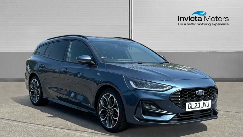Ford Focus St-line X Blue