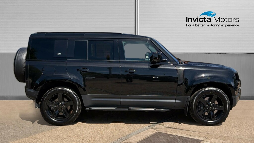 Land Rover Defender 110 Hse 110 YO70VSP Black #2