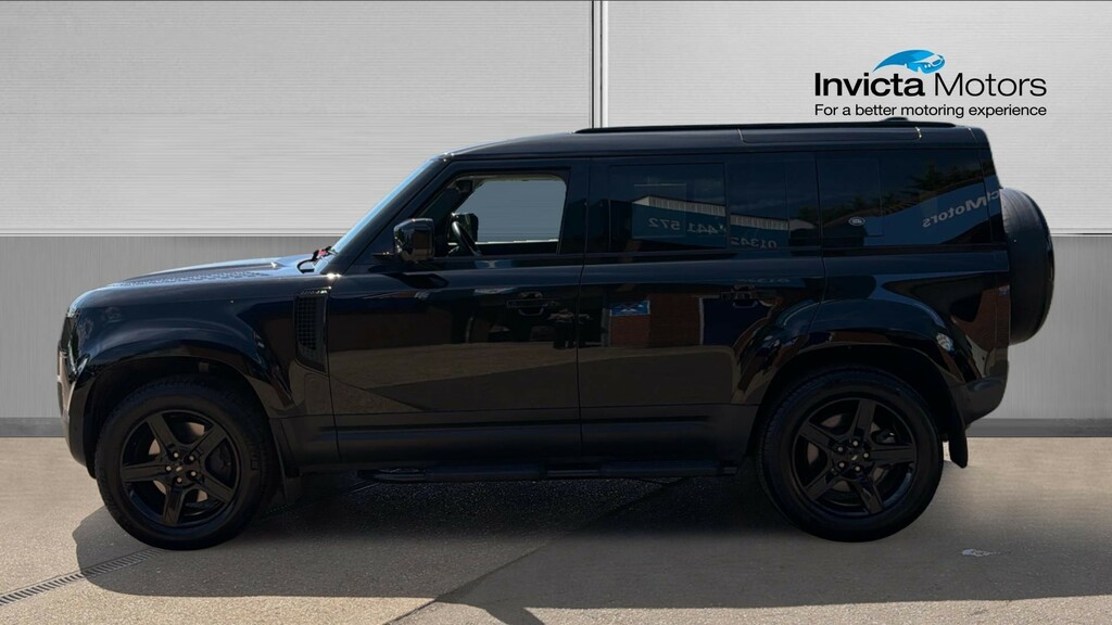 Land Rover Defender 110 Hse 110 YO70VSP Black #6