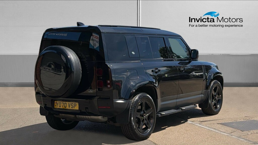 Land Rover Defender 110 Hse 110 YO70VSP Black #3