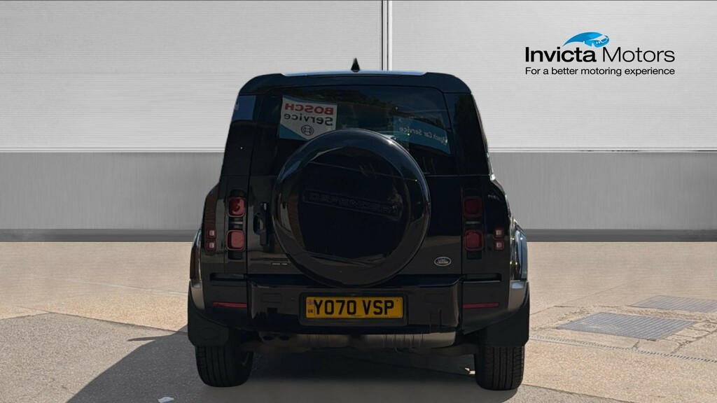 Land Rover Defender 110 Hse 110 YO70VSP Black #4