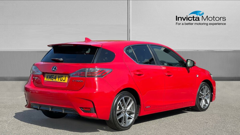 Lexus CT F-sport KM64YGJ Red #3