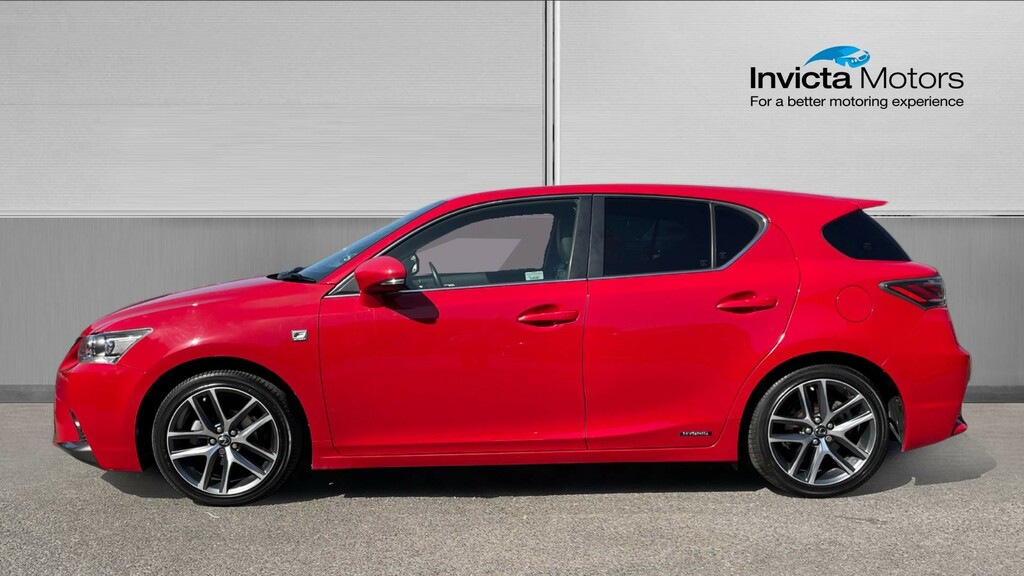 Lexus CT F-sport KM64YGJ Red #6