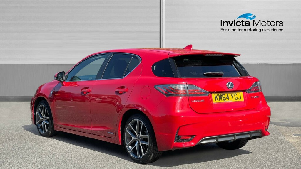 Lexus CT F-sport KM64YGJ Red #5