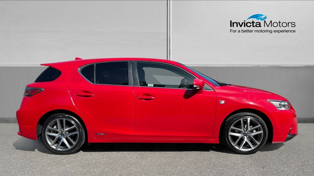 Lexus CT F-sport KM64YGJ Red #2