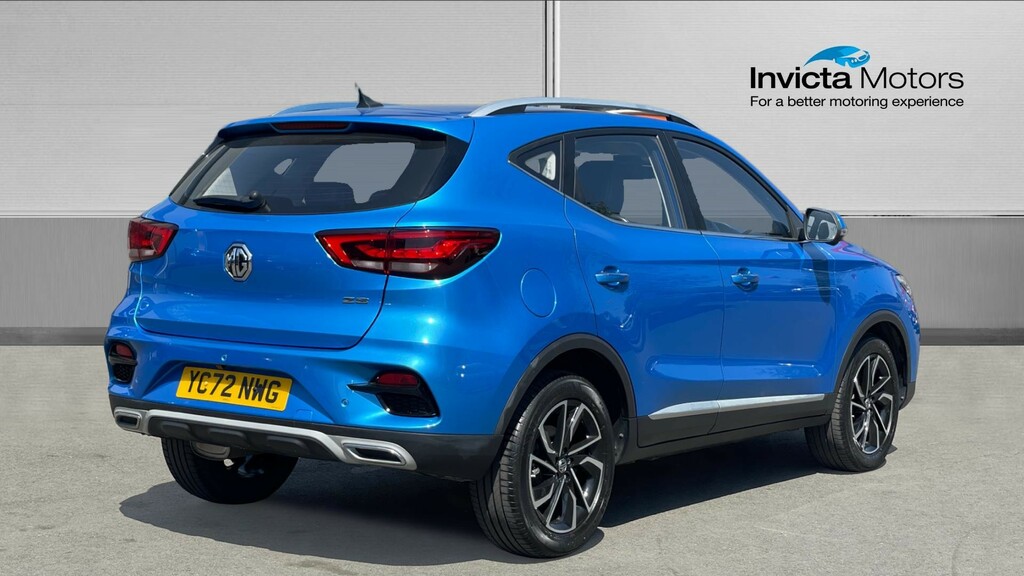 MG ZS Exclusive Blue #3