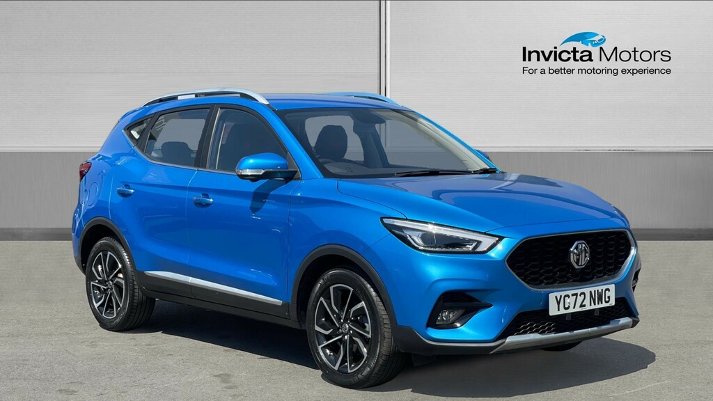 MG ZS Exclusive Blue