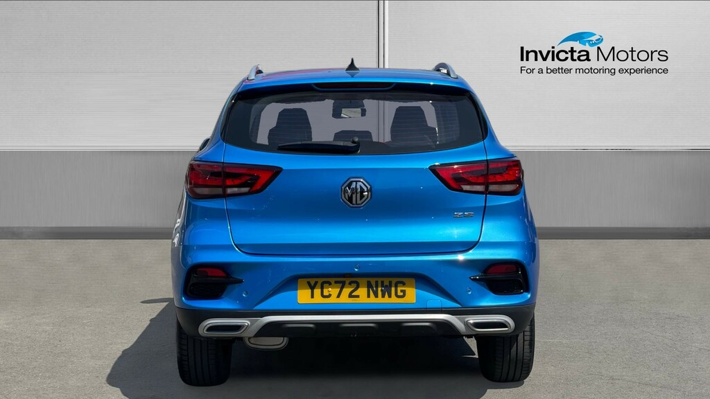 MG ZS Exclusive Blue #4