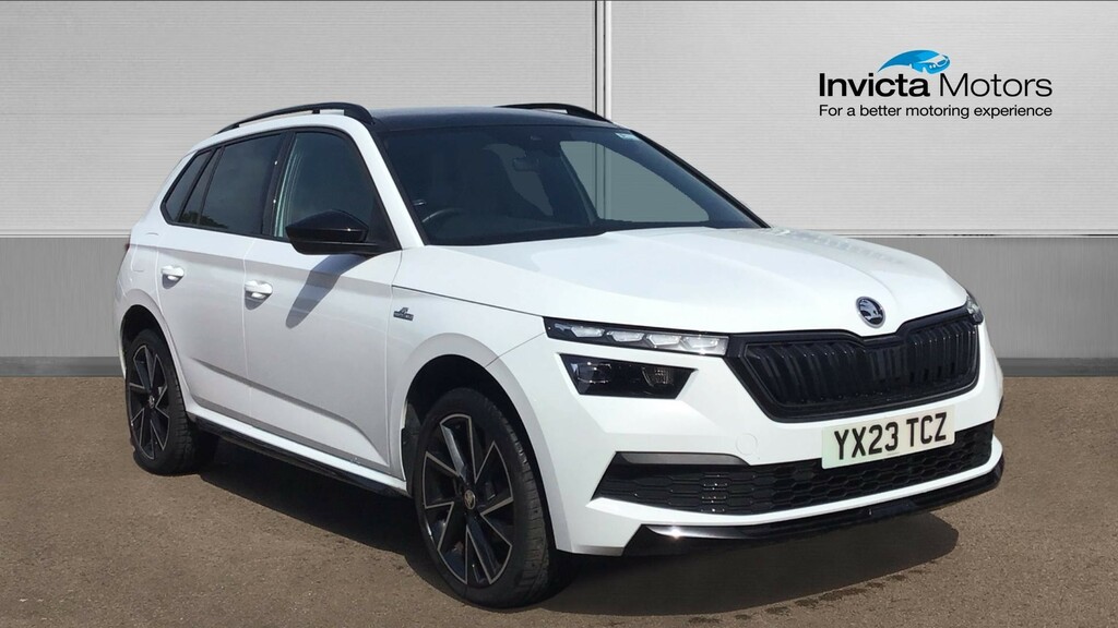 Skoda Kamiq Monte Carlo White