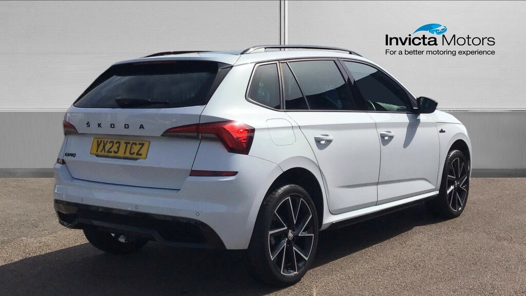 Skoda Kamiq Monte Carlo YX23TCZ White #3