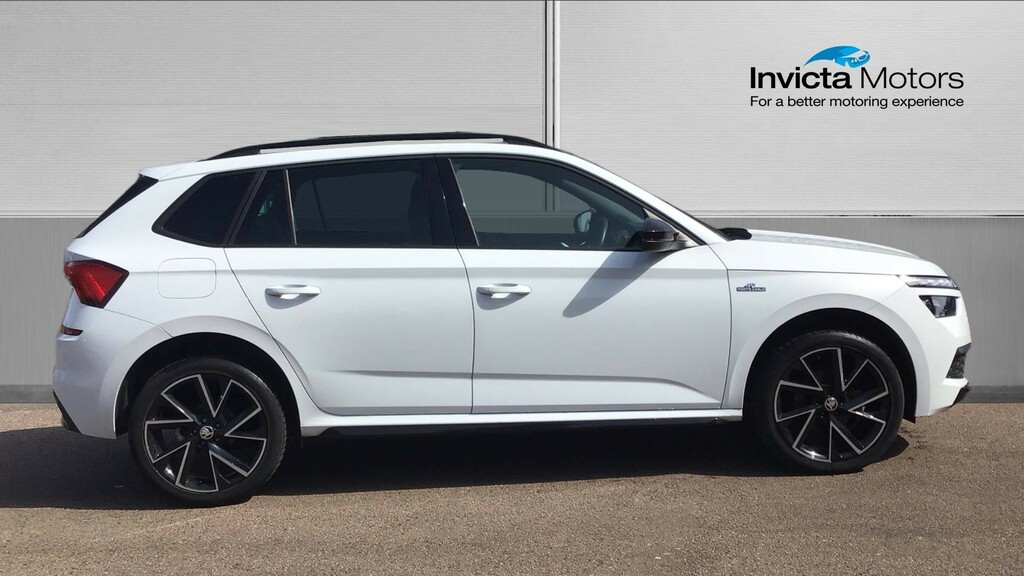 Skoda Kamiq Monte Carlo YX23TCZ White #2