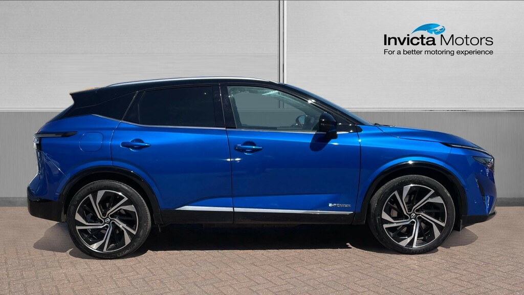 Nissan Qashqai Tekna GF74WME Blue #2