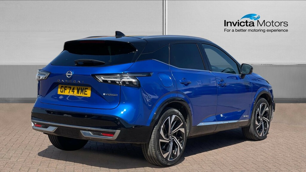 Nissan Qashqai Tekna GF74WME Blue #3