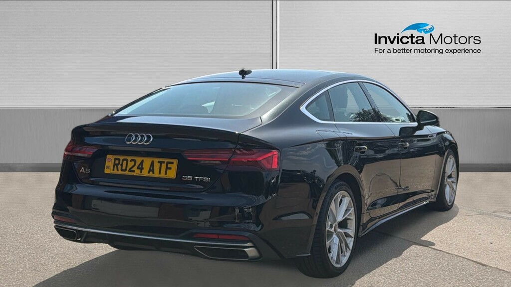 Audi A5 Sport Black #3